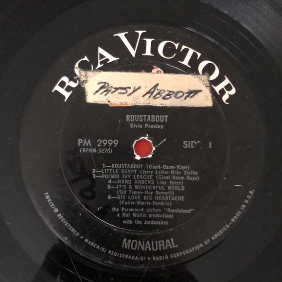 Elvis Presley Roustabout Vinyl Record Album Lp '65 - Picture 5 of 8